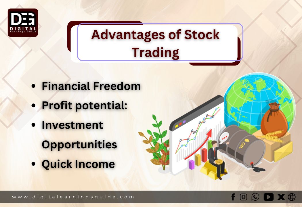 Advantages of Stock Trading