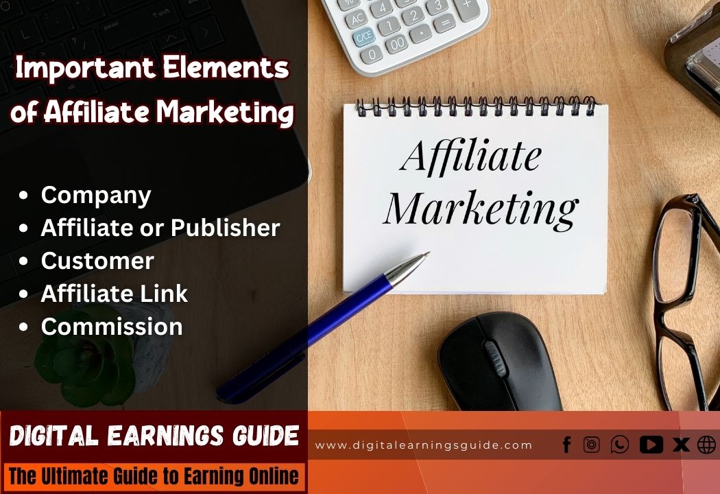 Important Elements of Affiliate marketing