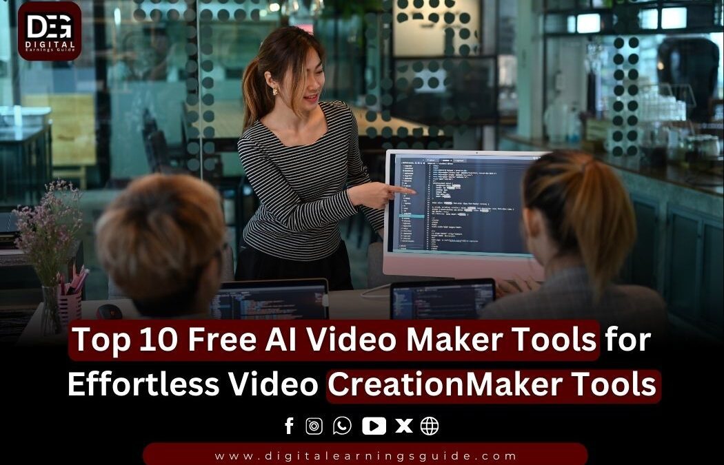 Top 10 Free AI Video Maker Tools