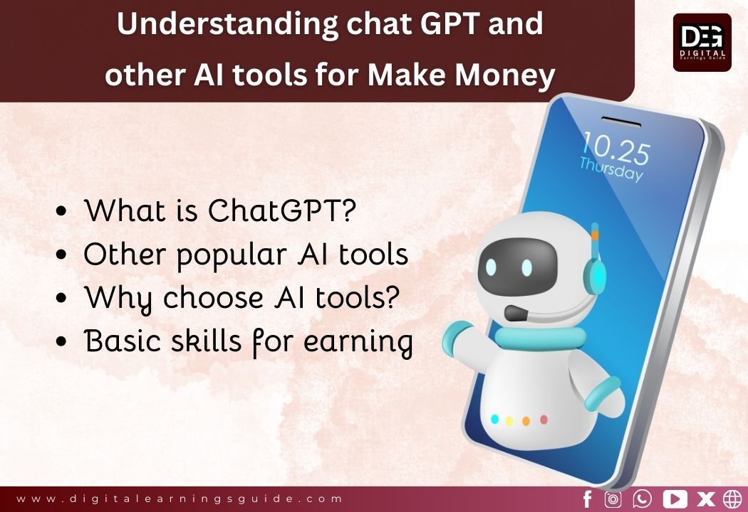 Understanding chat GPT and other AI tools for Make Money