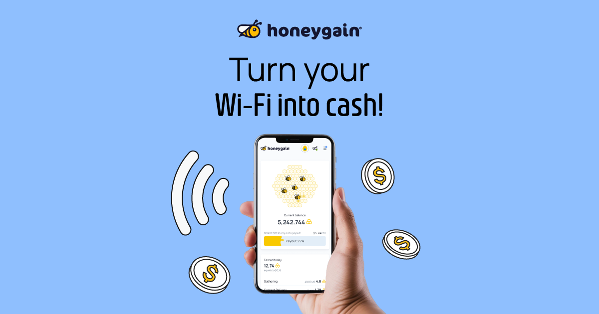 boost your income with honeygain