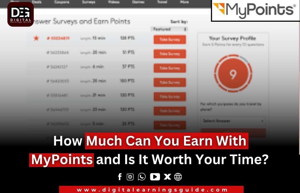 How Much Can You Earn With MyPoints and Is It Worth Your Time?