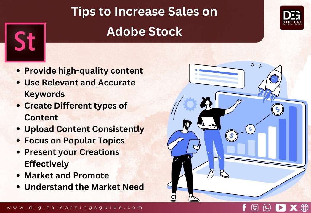 Tips to Increase Sales on Adobe Stock