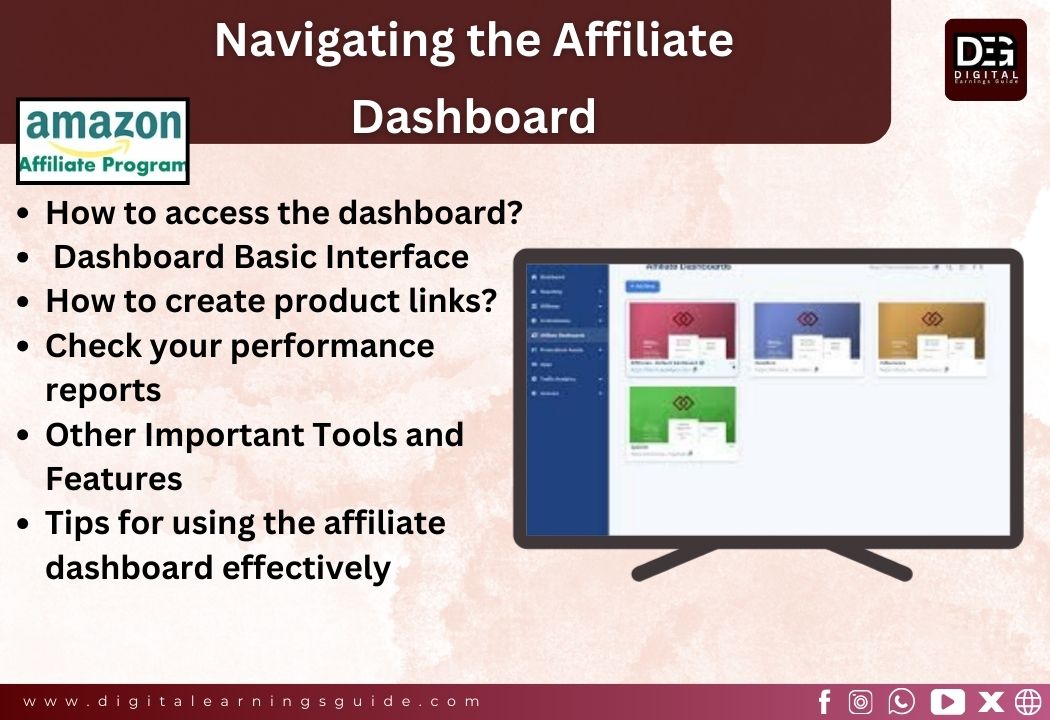 Navigating the Affiliate Dashboard