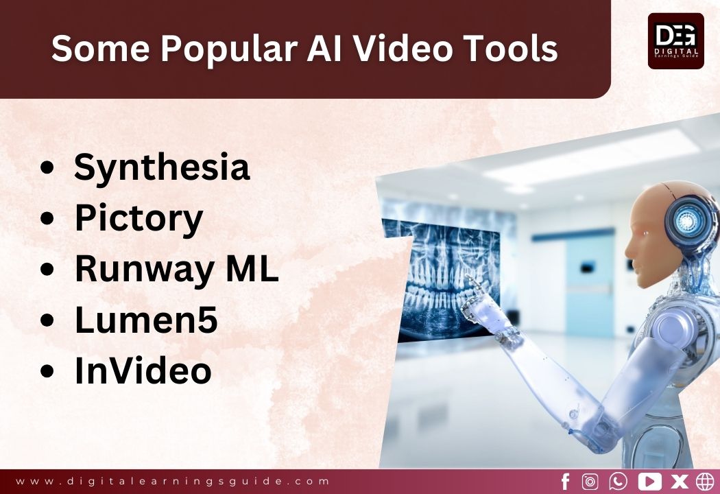 Some Popular AI Video Tools